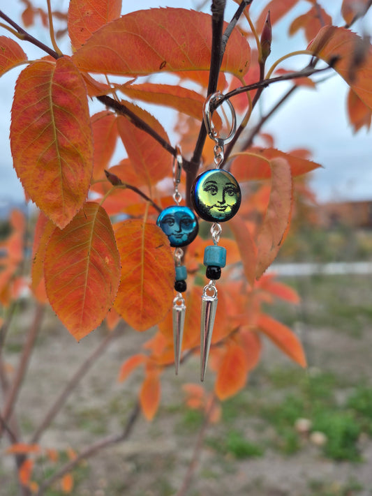 Moon Spike Earrings