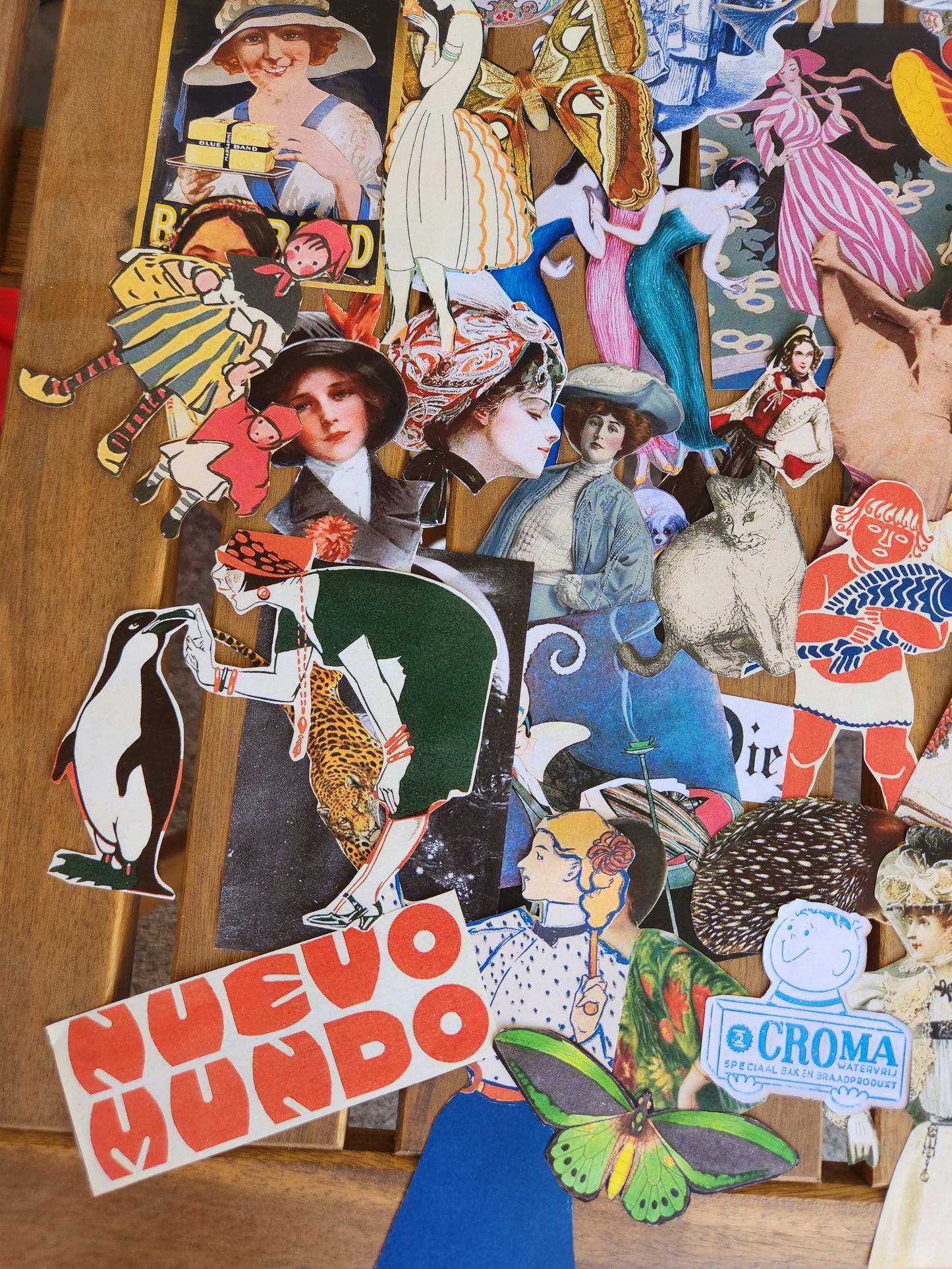 Ephemera Collage Scrapbooking Paper Packs