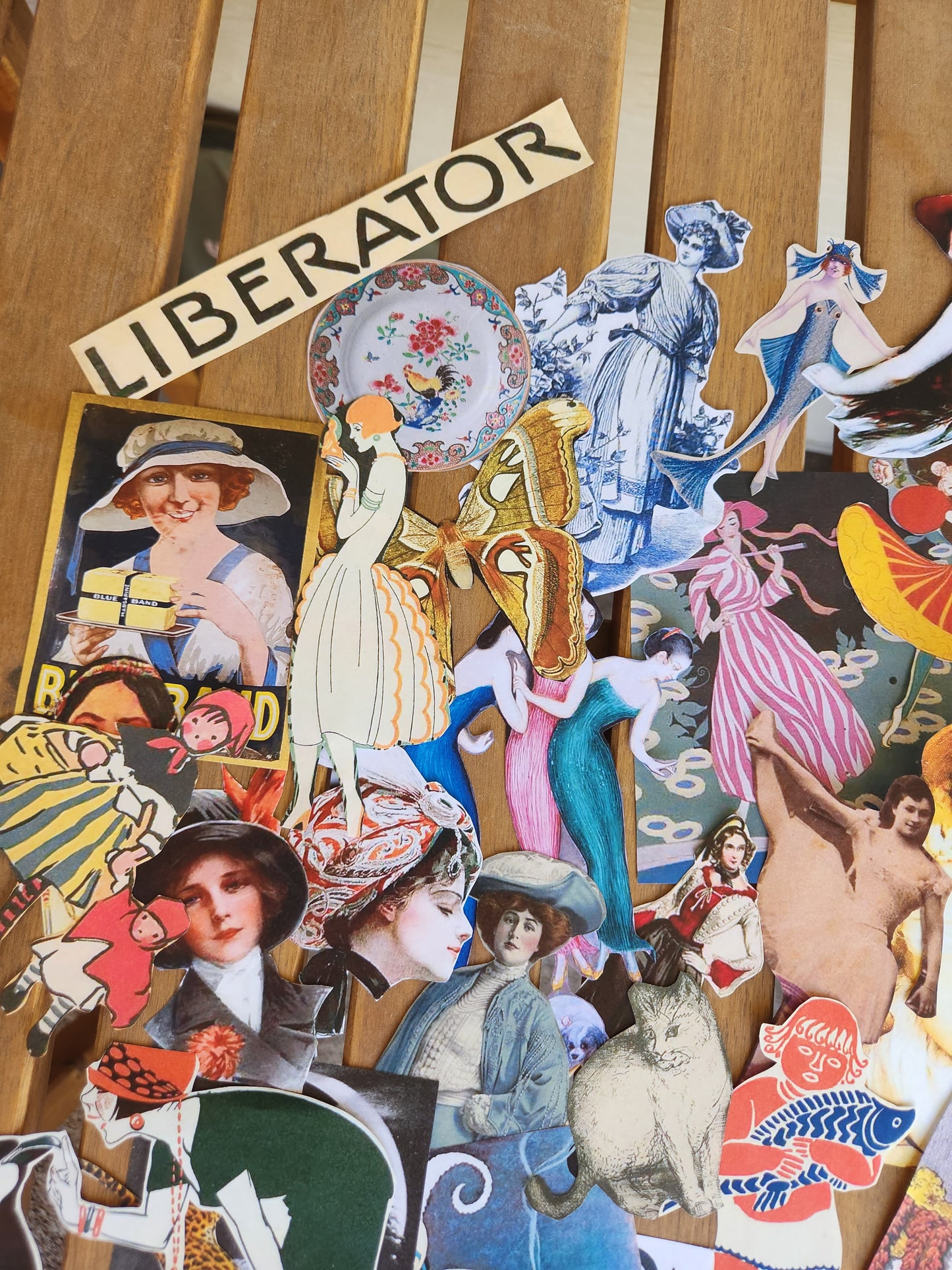 Ephemera Collage Scrapbooking Paper Packs
