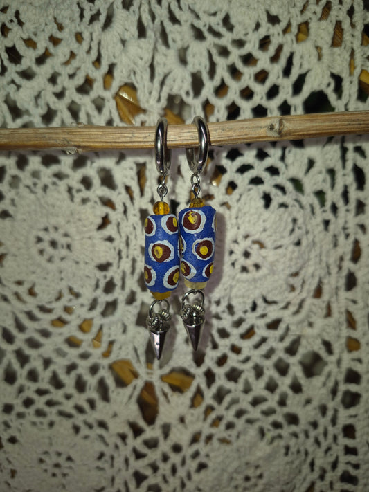 Venetian Glass Spike Earrings