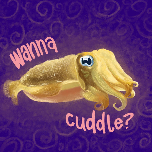 Wanna Cuddle? Print