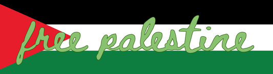 FREE PALESTINE Bumper Sticker