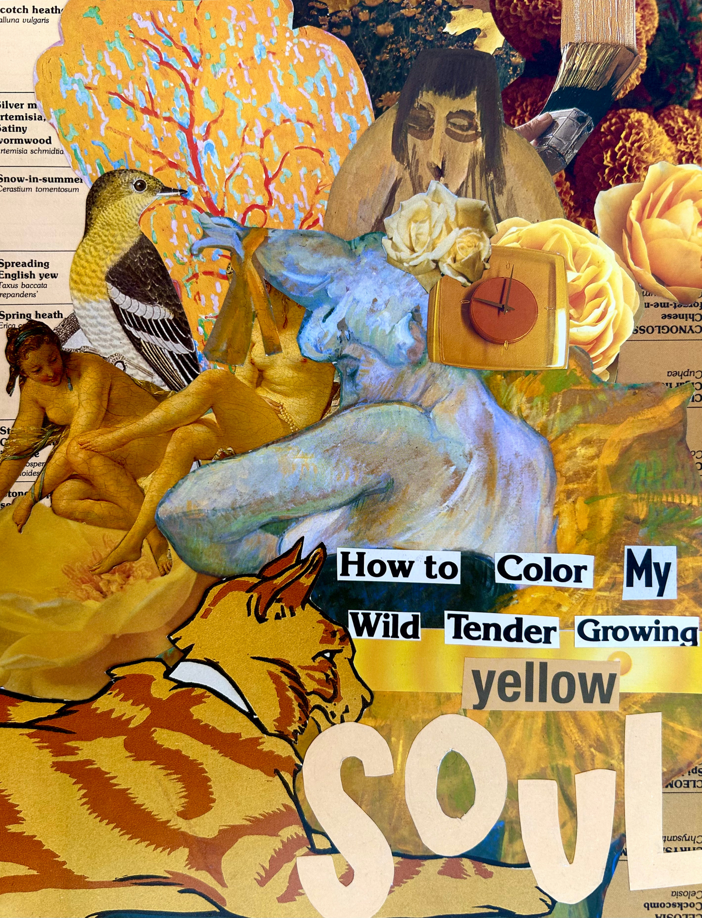 Yellow Soul Print