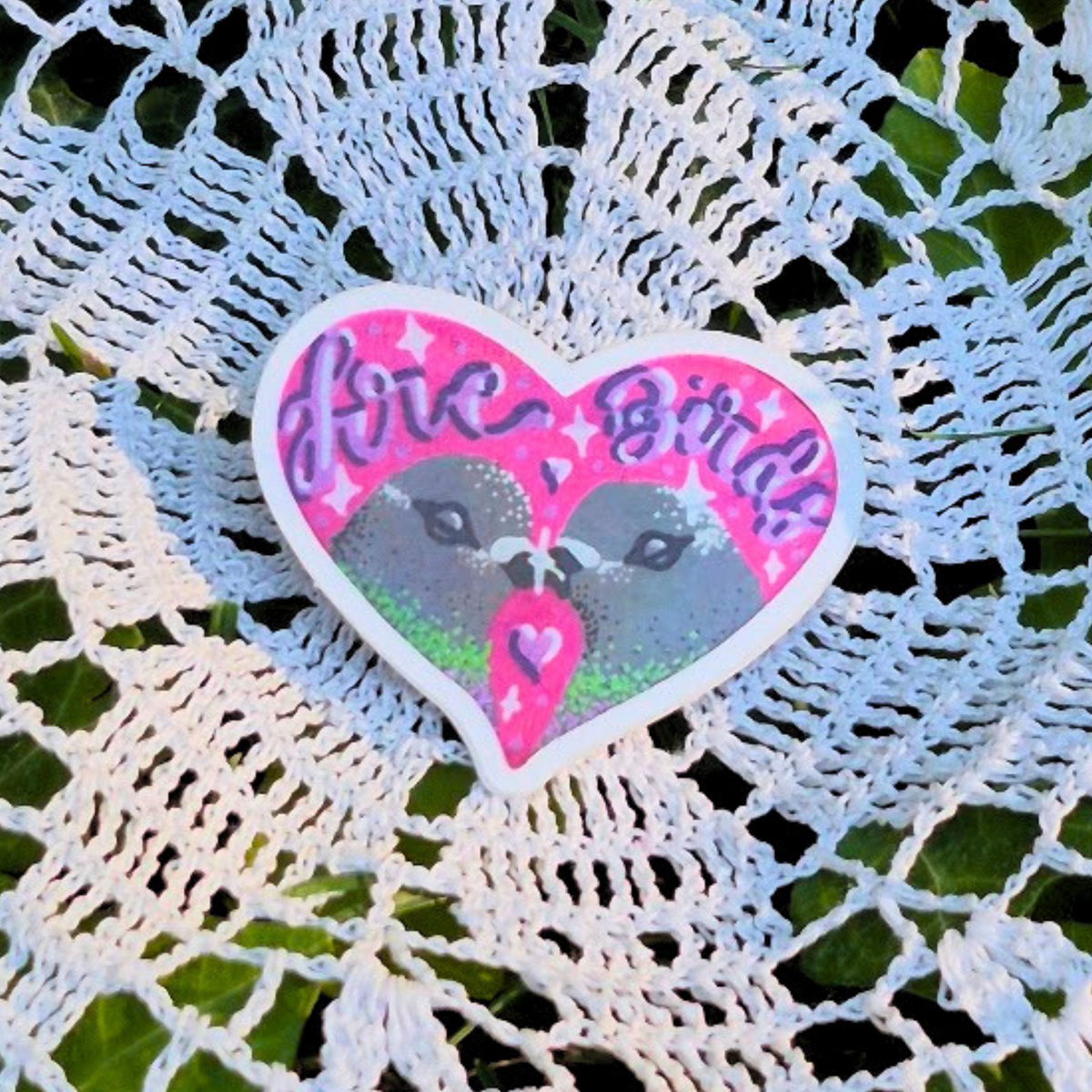 Love Birds Sticker