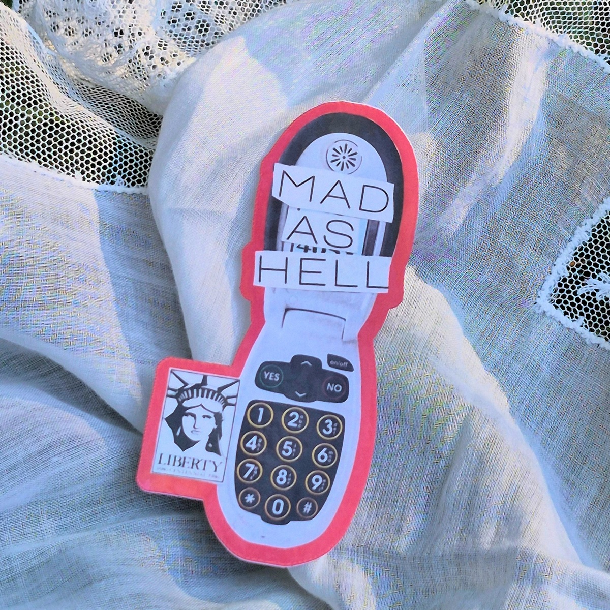Mad as Hell Sticker