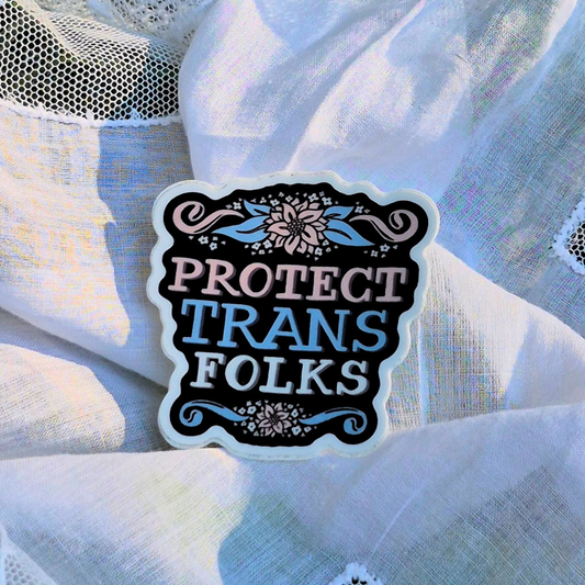 Protect Trans Folks Sticker